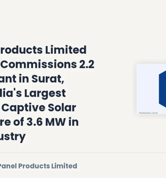 Euro Panel Products Limited Eurobond Q3 FY26 Solar Plant