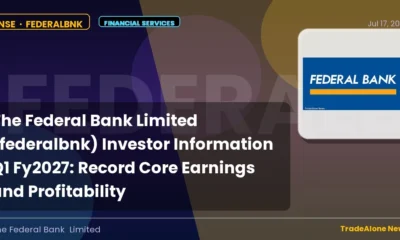 The Federal Bank Limited Federalbnk Q1 Fy2027 Results