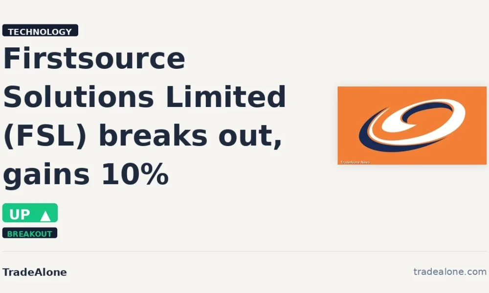 Firstsource Solutions Limited FSL breaks out