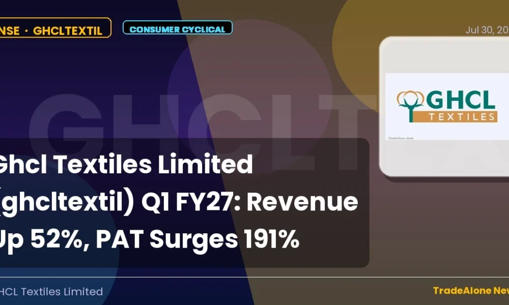 Ghcl Textiles Limited (ghcltextil) Q1 FY27 Results