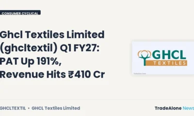 Ghcl Textiles Limited Ghcltextil Q1 FY27 Results