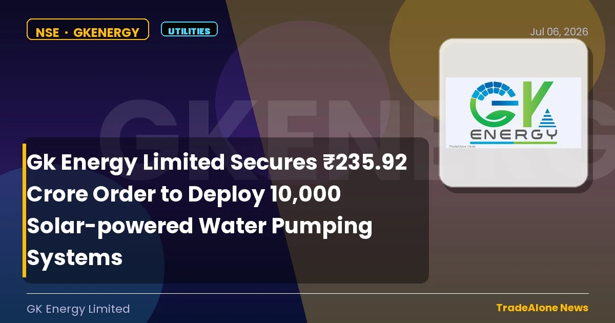 Gk Energy Limited Gkenergy Solar-powered Water Pumping Systems