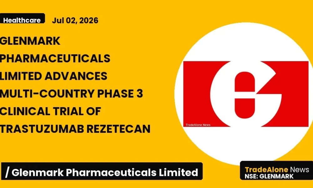 Glenmark Pharmaceuticals Glenmark Phase 3 Clinical Trial Trastuzumab Rezetecan