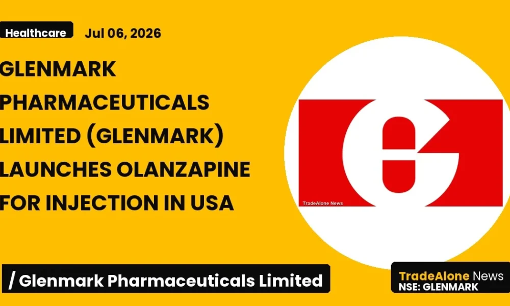 Glenmark Pharmaceuticals Limited Glenmark Launches Olanzapine for Injection 2026