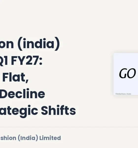 Go Fashion (india) Limited Gocolors Q1 FY27 Results