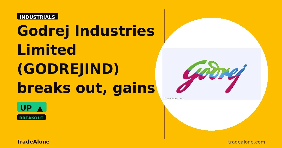 Godrej Industries Limited GODREJIND breakout