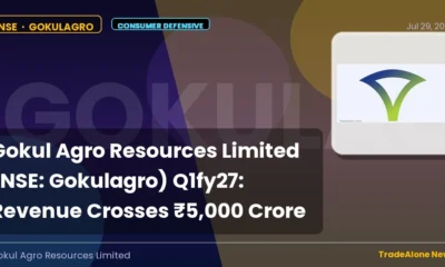 Gokul Agro Resources Limited NSE Gokulagro Q1fy27 Earnings
