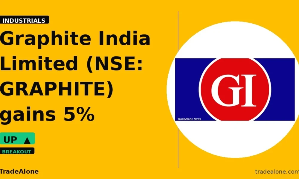 Graphite India Limited NSE: GRAPHITE intraday gain