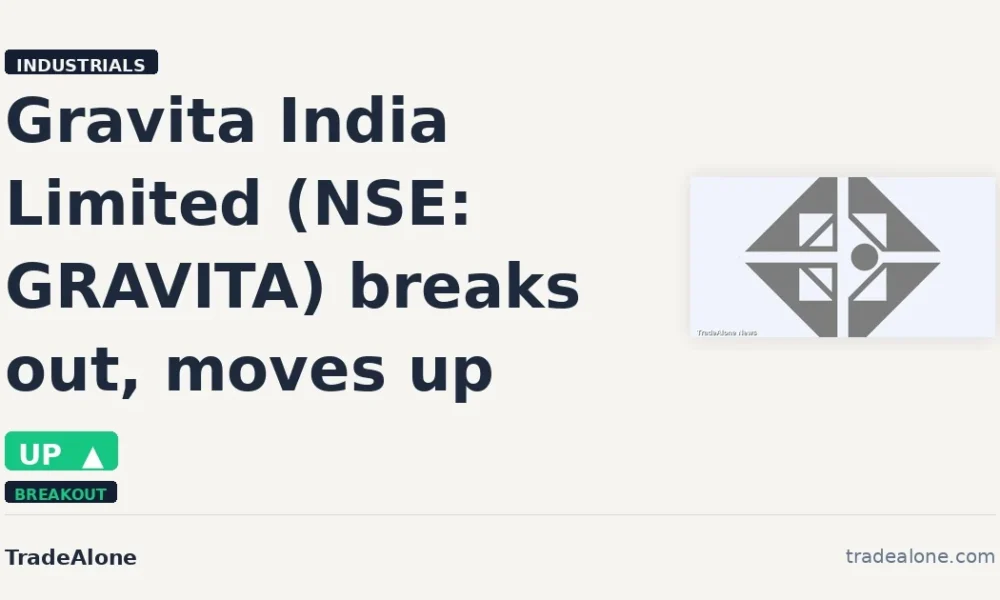 Gravita India Limited GRAVITA breaks out