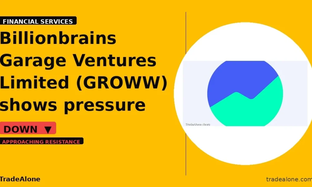 Billionbrains Garage Ventures Limited NSE GROWW intraday fall