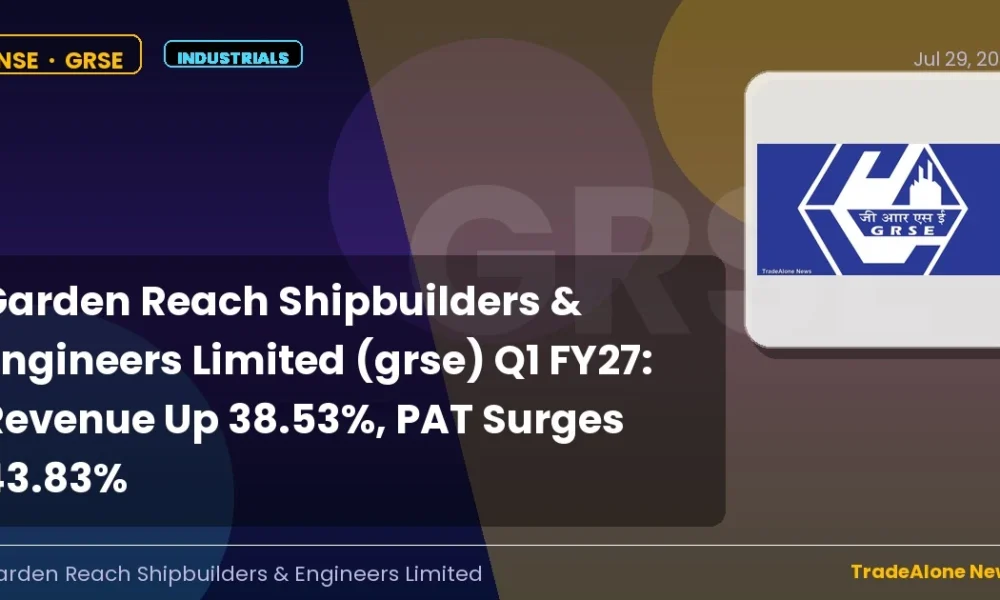 Garden Reach Shipbuilders & Engineers Limited Q1 FY27 Results