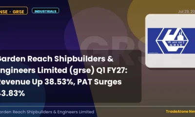 Garden Reach Shipbuilders & Engineers Limited Q1 FY27 Results