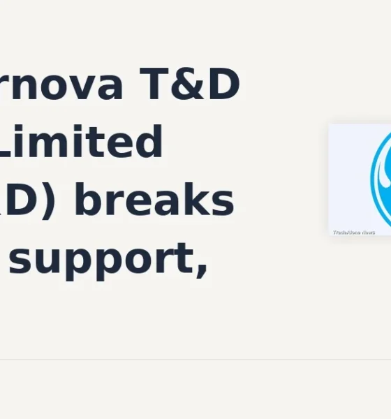 GE Vernova T&D India Limited GVT&D breaks below support