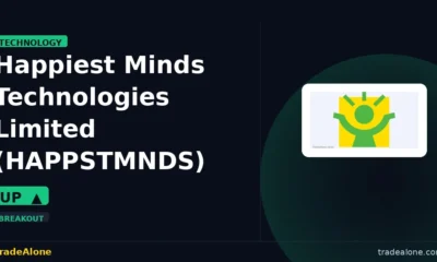 Happiest Minds Technologies Limited HAPPSTMNDS gains 7%