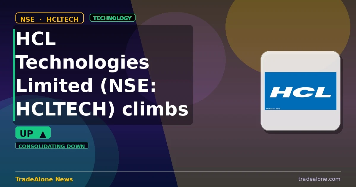 HCL Technologies Limited HCLTECH intraday gain