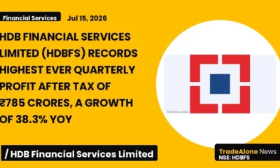 Hdb Financial Services Limited HDBFS Q1fy27 Results