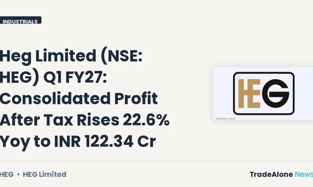 Heg Limited NSE HEG Q1 FY27 Results