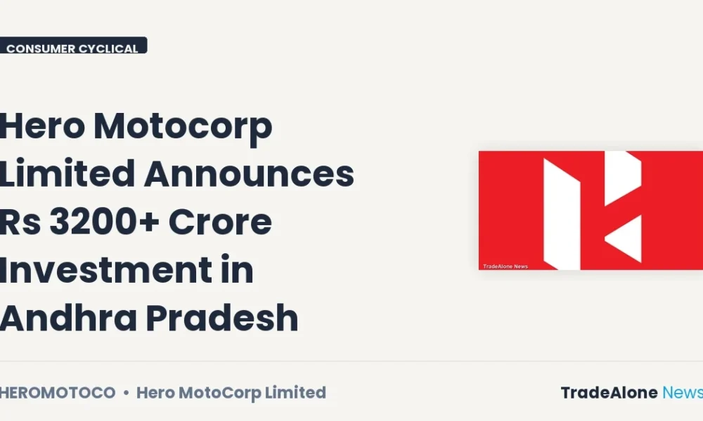 Hero Motocorp Limited Heromotoco Rs 3200+ Crore Investment Andhra Pradesh
