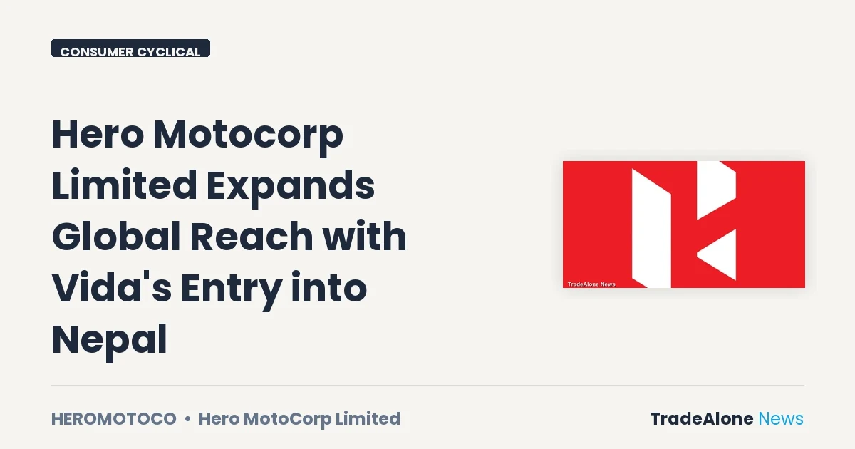 Hero Motocorp Limited Heromotoco Q3 FY26 Expansion