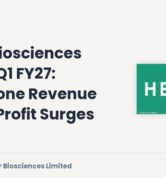 Hester Biosciences Limited Hesterbio Q1 FY27 Results