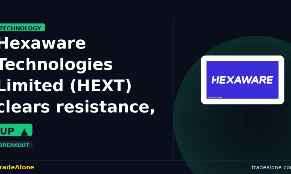 Hexaware Technologies Limited HEXT clears resistance