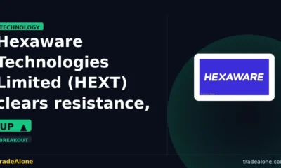 Hexaware Technologies Limited HEXT clears resistance