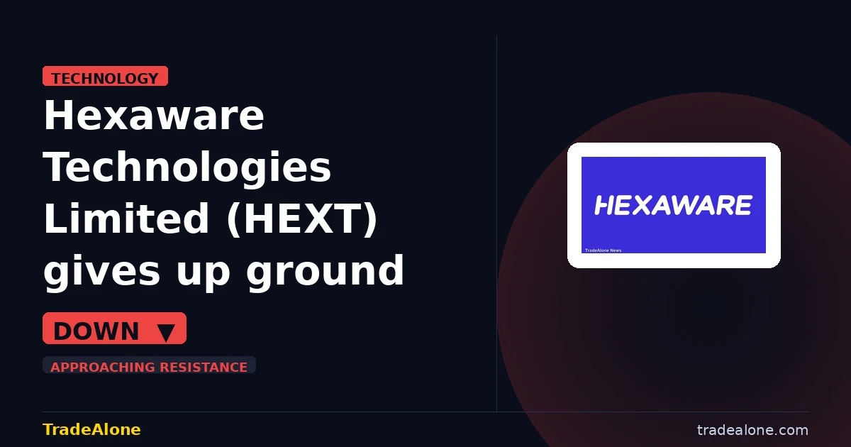 Hexaware Technologies Limited HEXT pullback after breakout