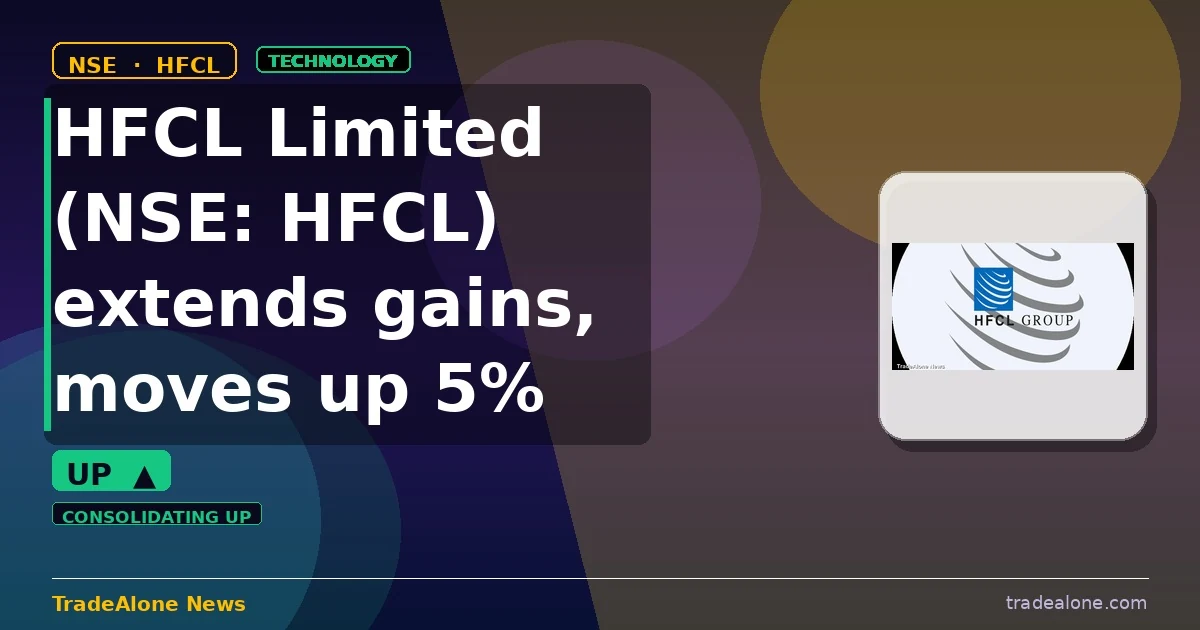 HFCL Limited NSE: HFCL extends gains