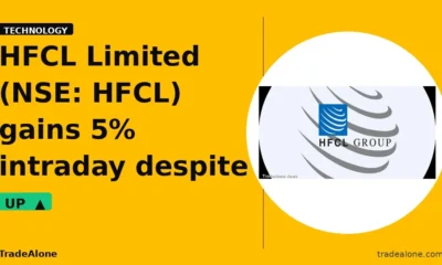 HFCL Limited NSE HFCL intraday gains