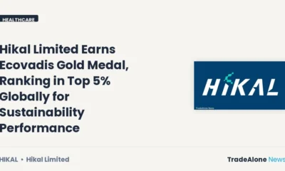 Hikal Limited NSE HIKAL Ecovadis Gold Medal Sustainability Rating