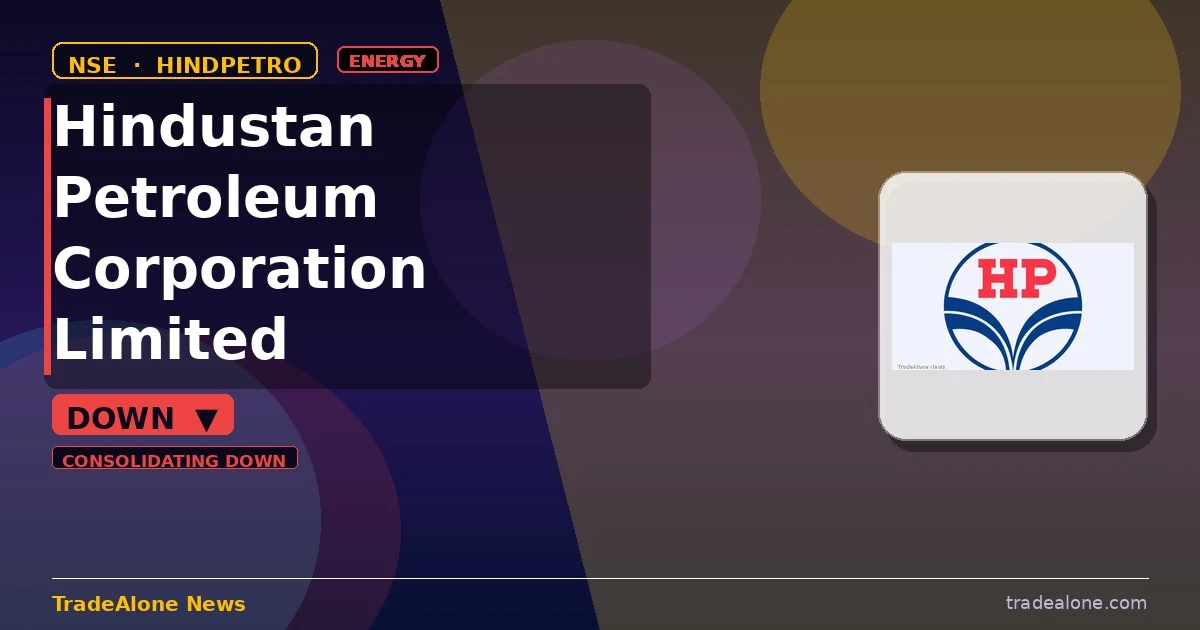 Hindustan Petroleum Corporation Limited HINDPETRO falls 5% intraday