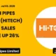 Hi-tech Pipes Limited Hitech Q1 FY27 Results