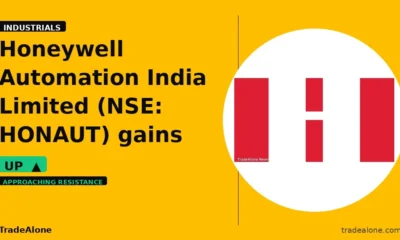 Honeywell Automation India Limited HONAUT gains 10% nears resistance
