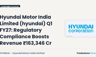 Hyundai Motor India Limited Hyundai Q1 FY27 Regulations