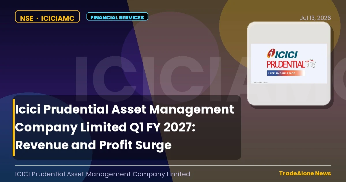 Icici Prudential Asset Management Company Limited Iciciamc Q1 FY27 Results