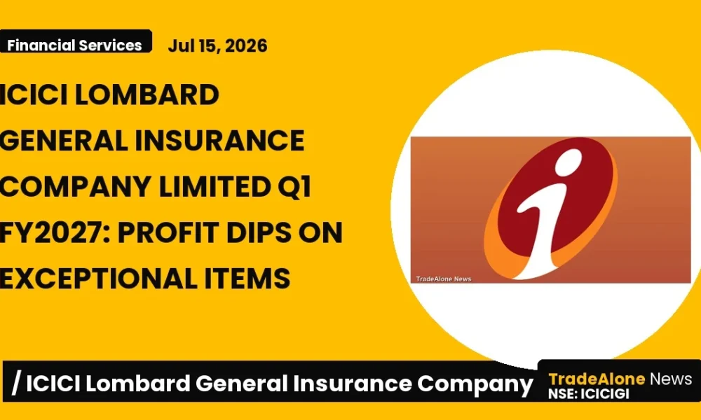 Icici Lombard General Insurance Company Limited Q1 FY27 Results