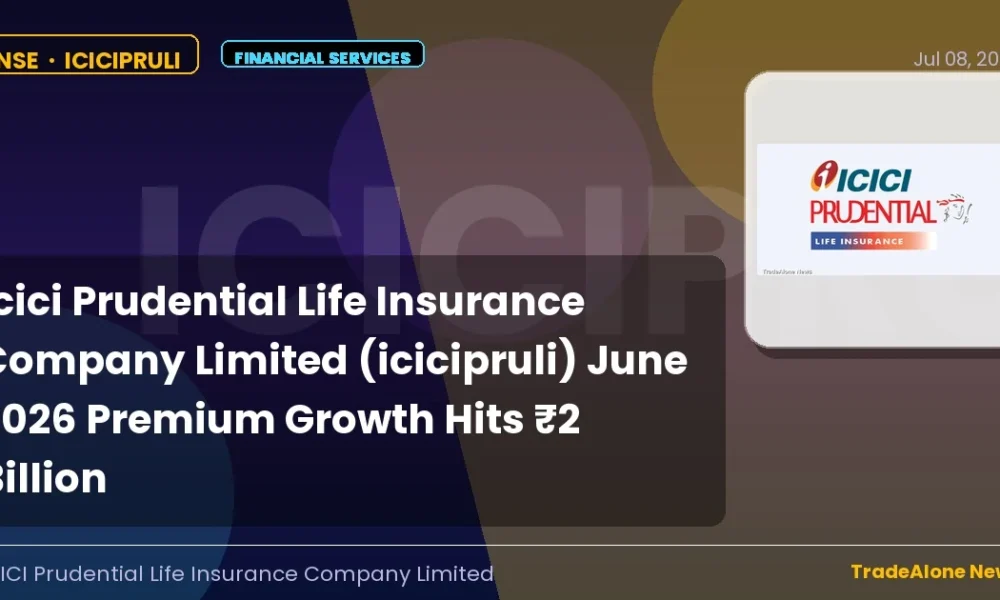 Icici Prudential Life Insurance Company Limited Icicipruli June 2026 Premium Growth