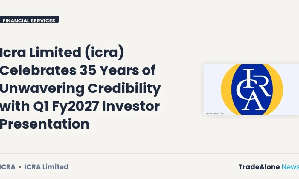 Icra Limited ICRA Q1 Fy2027 Results