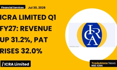 Icra Limited Q1 FY27 Results: Revenue Up 31.2%, PAT Rises 32.0%
