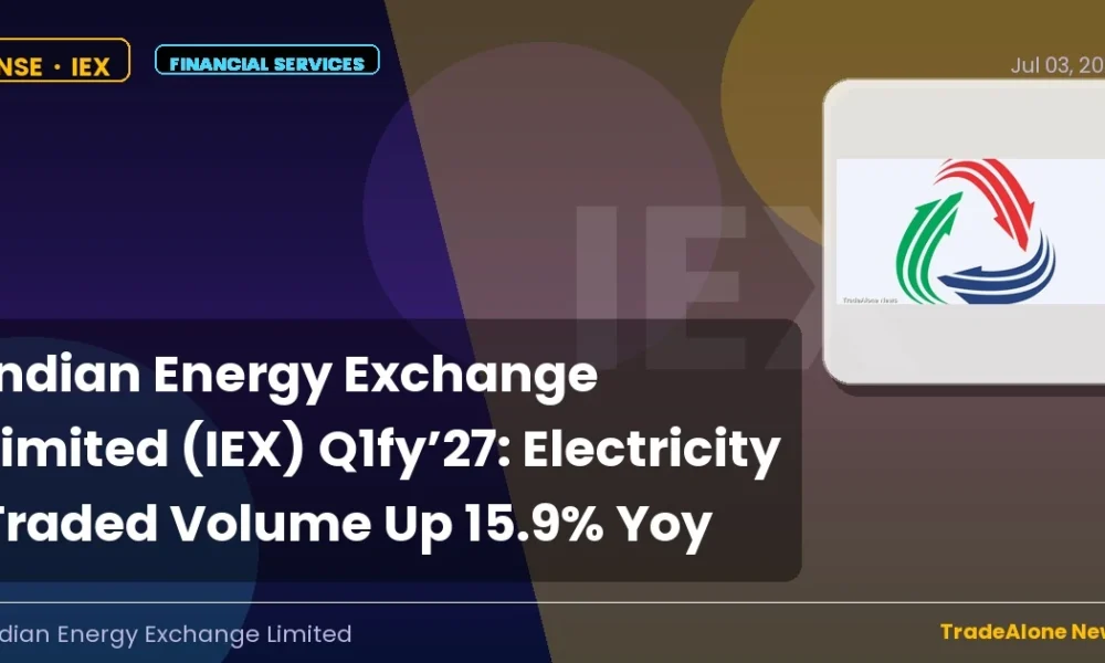 Indian Energy Exchange Limited IEX Q1fy’27 Results