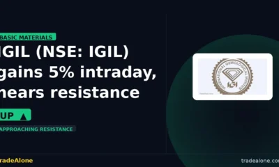 International Gemological Institute Limited NSE: IGIL nears resistance