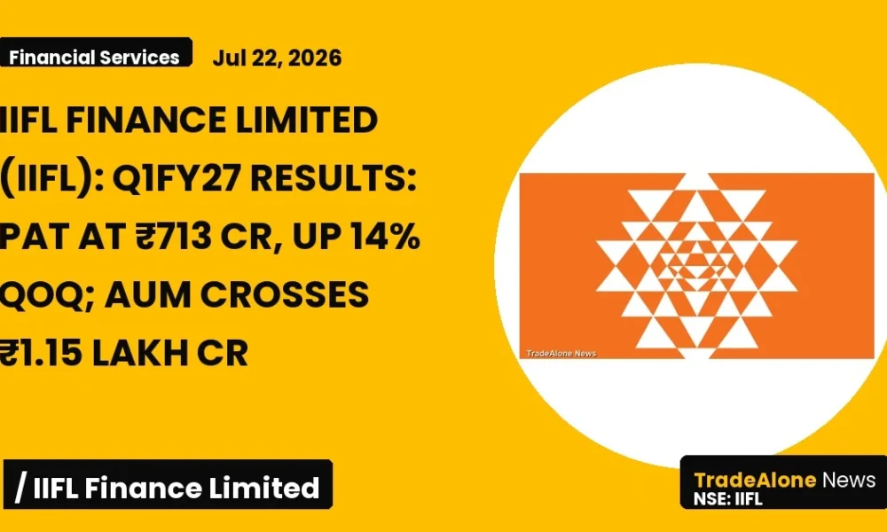 Iifl Finance Limited Q1fy27 Results