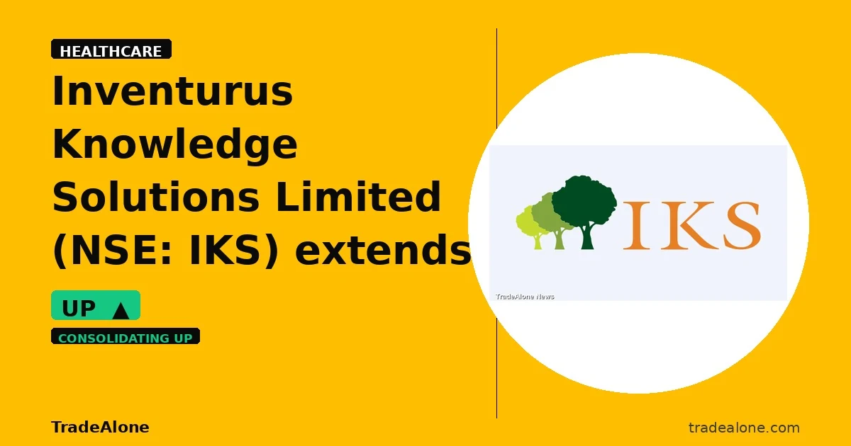 Inventurus Knowledge Solutions Limited NSE: IKS extends gains