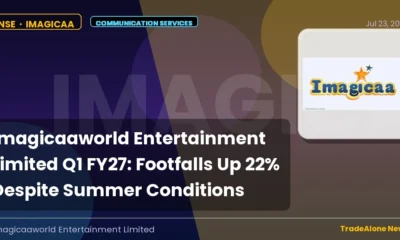 Imagicaaworld Entertainment Limited Q1 FY27 Business Update