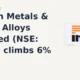 Indian Metals & Ferro Alloys Limited IMFA stock move
