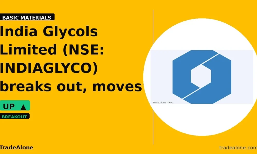 India Glycols Limited NSE: INDIAGLYCO breakout