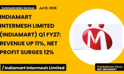Indiamart Intermesh Limited Indiamart Q1 FY27 Results