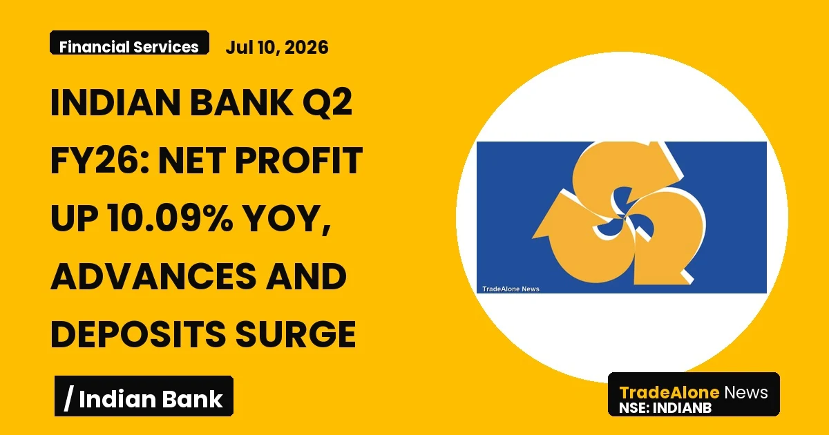 Indian Bank Indianb Q2 FY26 Results