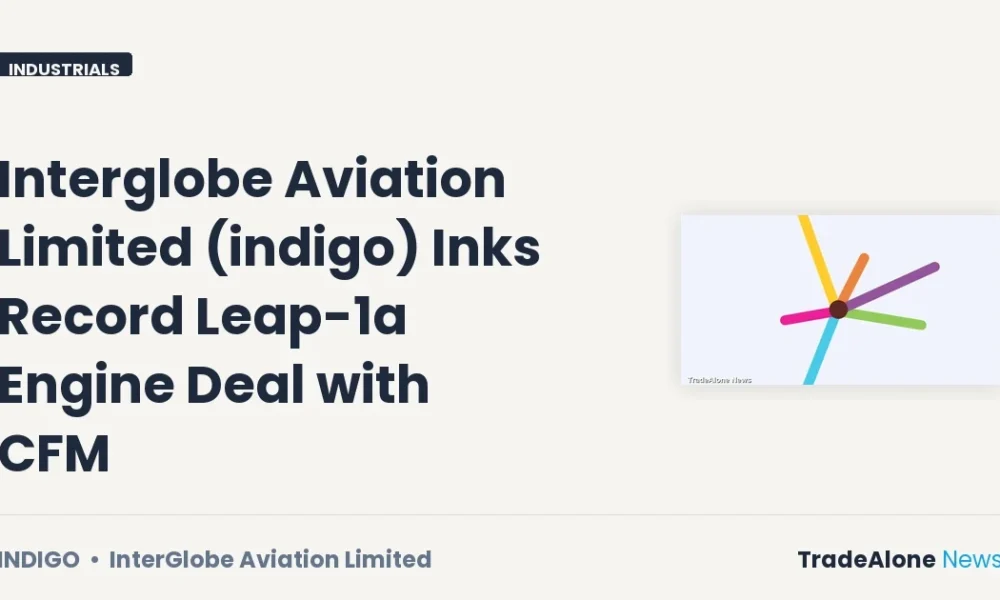 Interglobe Aviation Limited Indigo Q2 FY27 Record Leap-1a Engines