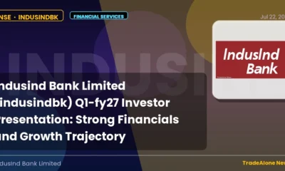 Indusind Bank Limited Indusindbk Q1 FY27 Investor Presentation